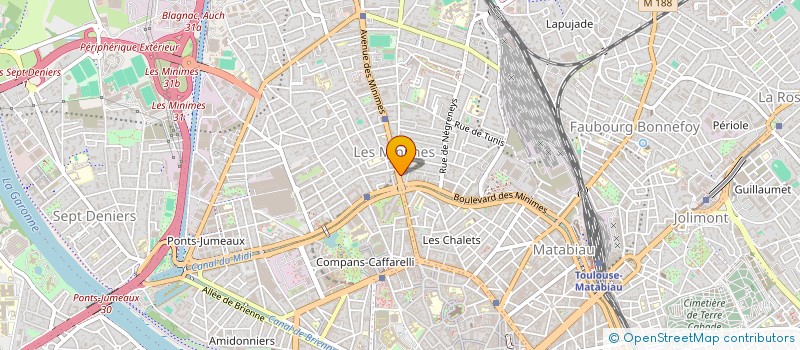 localisation de l'entreprise CECI & CELA  TOULOUSE