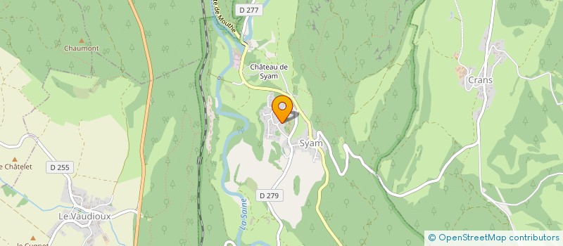 localisation de l'entreprise CECI ET GENSIOR  SYAM