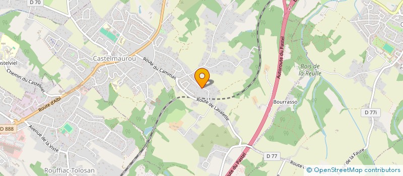 localisation de l'entreprise CECIAM  CASTELMAUROU