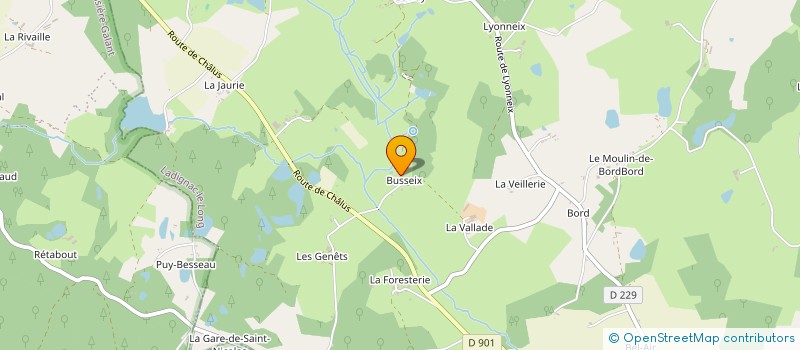 localisation de l'entreprise CECIBERT à GLANDON