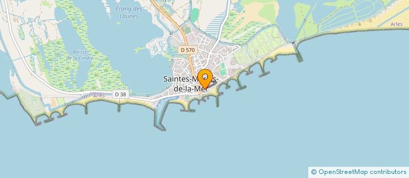 localisation de l'entreprise CECICLAIRE à SAINTES-MARIES-DE-LA-MER