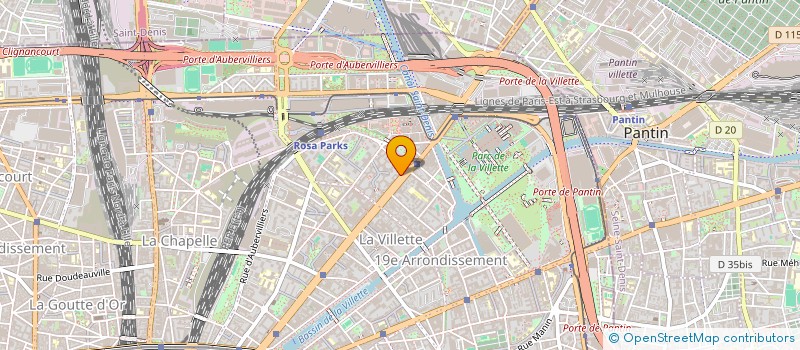 localisation de l'entreprise CECIE  PARIS