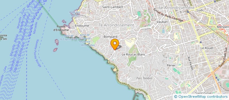 localisation de l'entreprise CECIGO à MARSEILLE