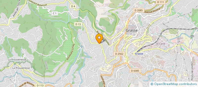 localisation de l'entreprise CECIL SELLERIE DAZUR  GRASSE