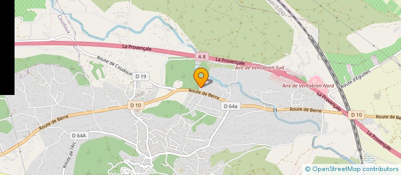 localisation de l'entreprise CECILAUR CONSEIL  VENTABREN