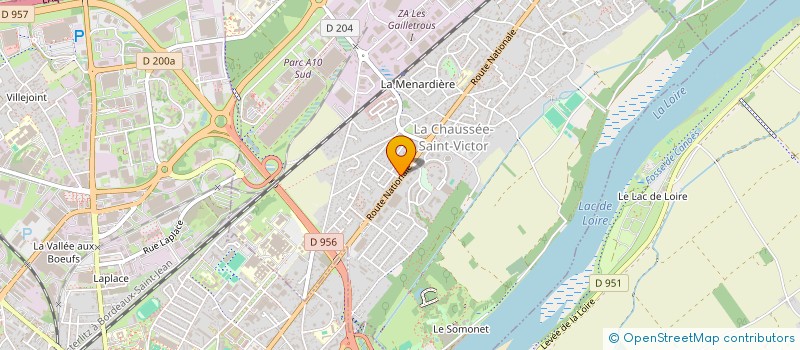 localisation de l'entreprise CECILE  LA CHAUSSEE-SAINT-VICTOR