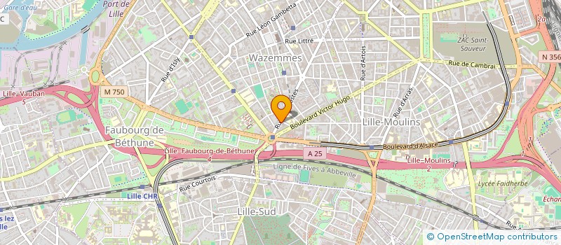 localisation de l'entreprise CECILE 73 à LILLE