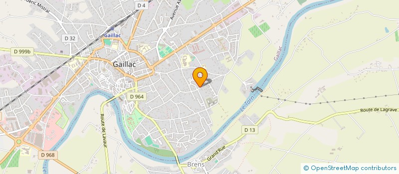 localisation de l'entreprise CECILE à GAILLAC