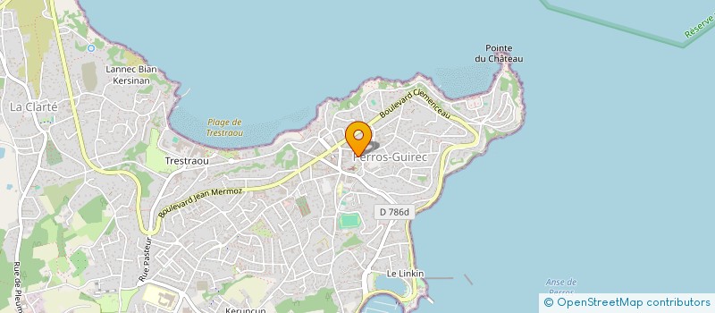 localisation de l'entreprise CECILE  PERROS-GUIREC