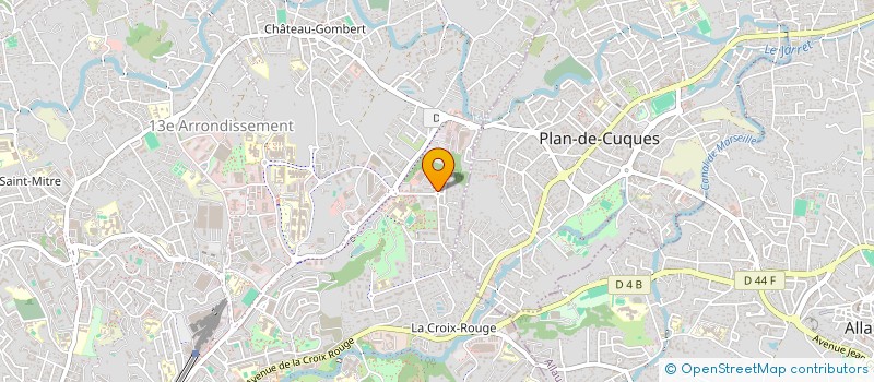 localisation de l'entreprise CECILE ASSISTANTE à MARSEILLE