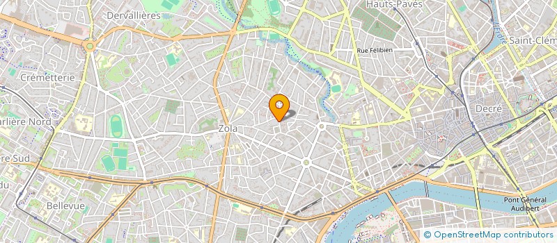 localisation de l'entreprise CECILE B à NANTES