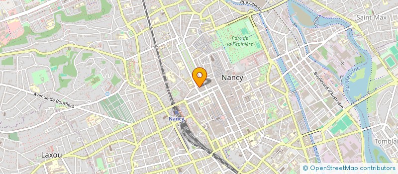 localisation de l'entreprise CECILE BALLUREAU à NANCY
