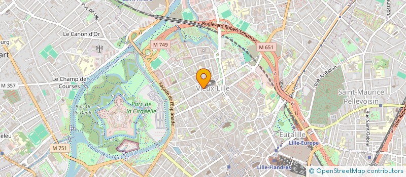 localisation de l'entreprise CECILE CHEMIN DE VIE à LILLE