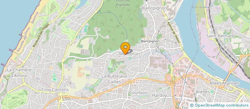 localisation de l'entreprise CECILE ELICAGARAY STUDIO  ANGLET