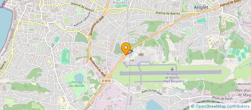 localisation de l'entreprise CECILE ET COMPAGNIE à BIARRITZ