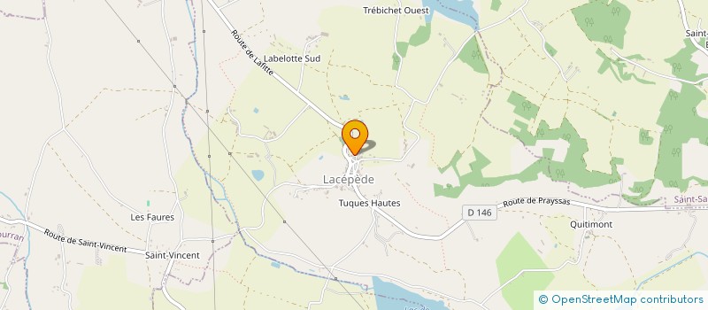 localisation de l'entreprise CECILE ET MARCEAU  COURS