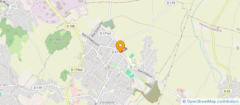 localisation de l'entreprise CECILE HOTEL à BARLIN