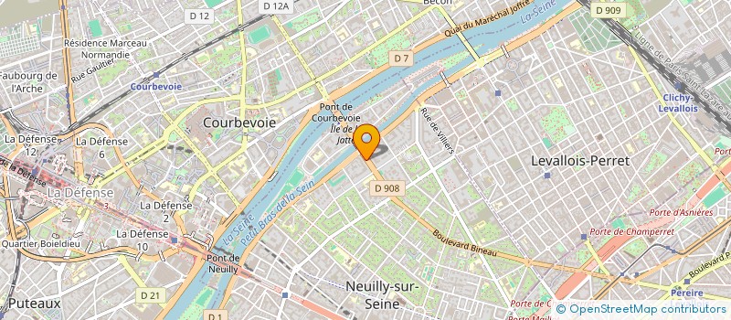 localisation de l'entreprise CECILE IN PARIS à NEUILLY-SUR-SEINE