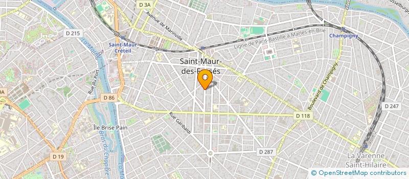 localisation de l'entreprise CECILE NAUDIN à SAINT-MAUR-DES-FOSSES