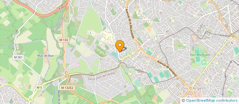 localisation de l'entreprise CECILE NEUVILLE à MONTPELLIER