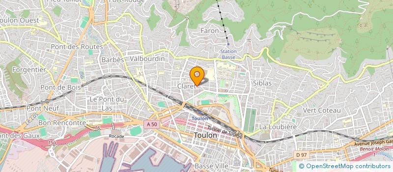 localisation de l'entreprise CECILE QUERRE PSYCHOLOGIE à TOULON
