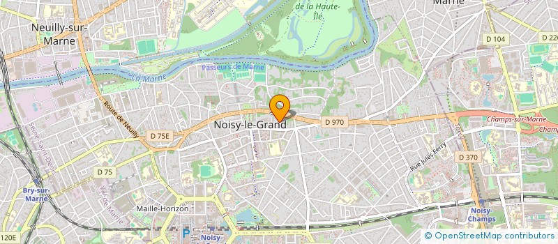 localisation de l'entreprise CECILE SELVAM à NOISY-LE-GRAND