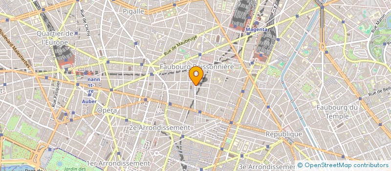 localisation de l'entreprise CECILE ZAROKIAN SARL  PARIS