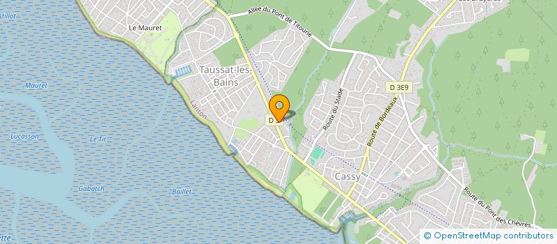 localisation de l'entreprise CECILEDACHY  LANTON