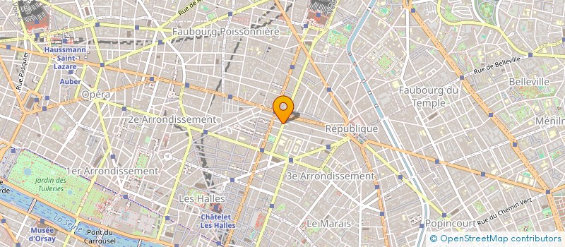 localisation de l'entreprise CECILIA à PARIS