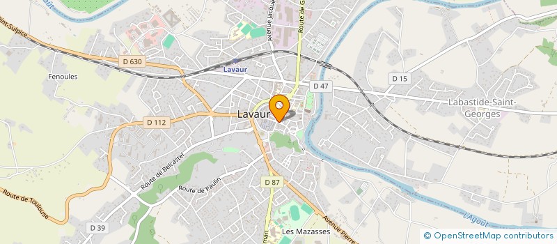 localisation de l'entreprise CECILIA B à LAVAUR