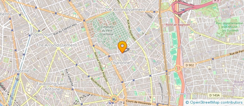 localisation de l'entreprise CECILIA BIJOUX à PARIS