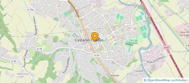 localisation de l'entreprise CECILIA ET JEAN-GUY LESTRADE à CASTANET-TOLOSAN