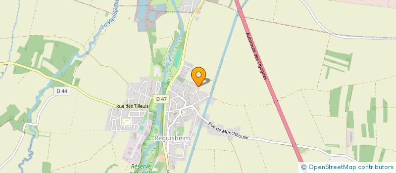 localisation de l'entreprise CECILIA & LAURENT  REGUISHEIM