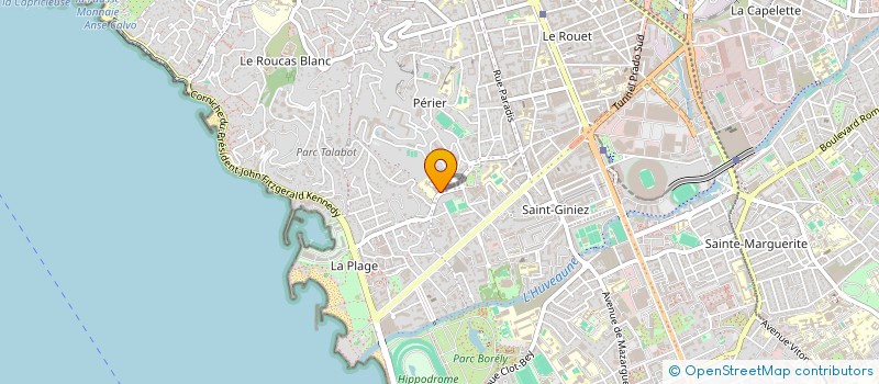 localisation de l'entreprise CECILOU à MARSEILLE