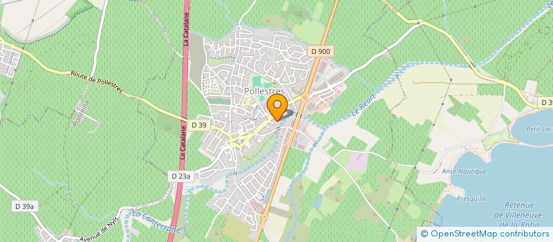 localisation de l'entreprise CECILY  POLLESTRES