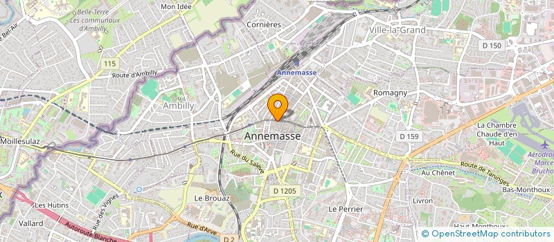 localisation de l'entreprise CECIW'IMMO  VILLE-LA-GRAND