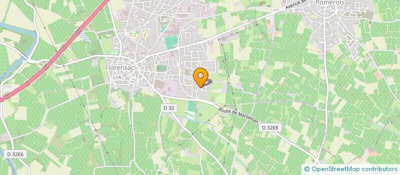 localisation de l'entreprise CECLA  FLORENSAC