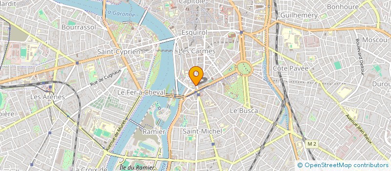 localisation de l'entreprise CECLAIRE DIFFUSION à TOULOUSE