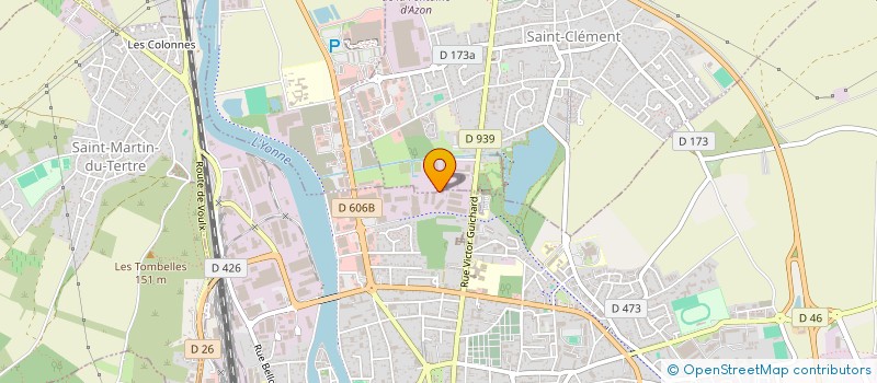 localisation de l'entreprise CECLE MIXTE DU CENTRE MOBILISATEUR 204 à SENS