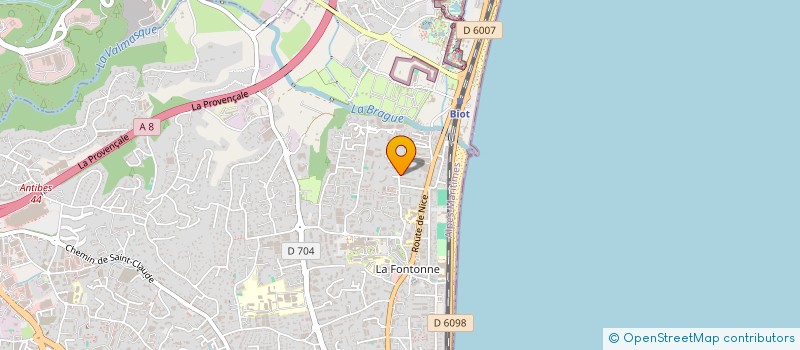 localisation de l'entreprise CECLINE à VILLENEUVE-LOUBET