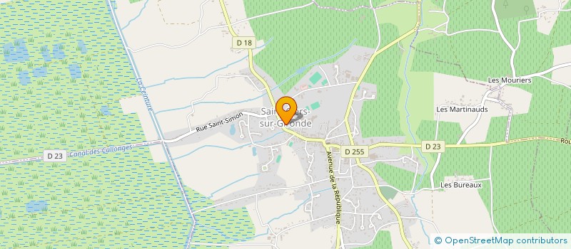 localisation de l'entreprise CECLIS à SAINT-CIERS-SUR-GIRONDE