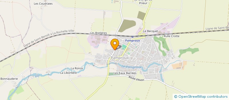 localisation de l'entreprise CECOBTEC  PAMPROUX