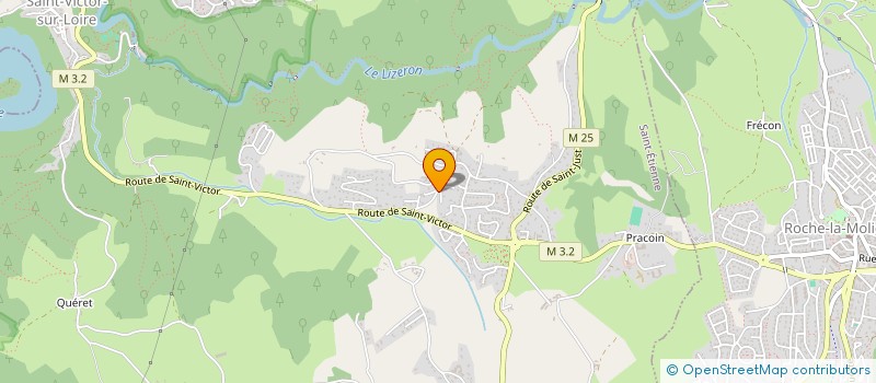 localisation de l'entreprise CECOL  SAINT-ETIENNE