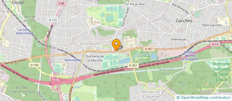 localisation de l'entreprise CECOLAT CHOK à VAUCRESSON