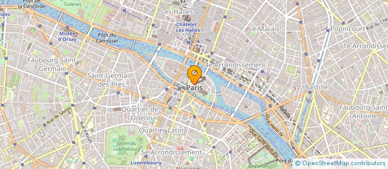 localisation de l'entreprise CECOS PARIS HOTEL DIEU à PARIS 4