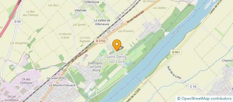 localisation de l'entreprise CECYLOU  SAINT-DENIS-SUR-LOIRE