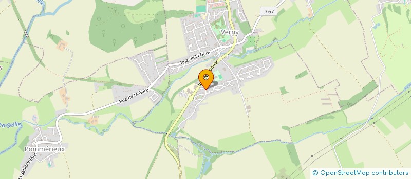 localisation de l'entreprise CECYMO  VERNY