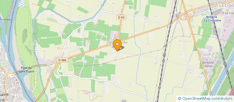 localisation de l'entreprise CED  GOUDARGUES