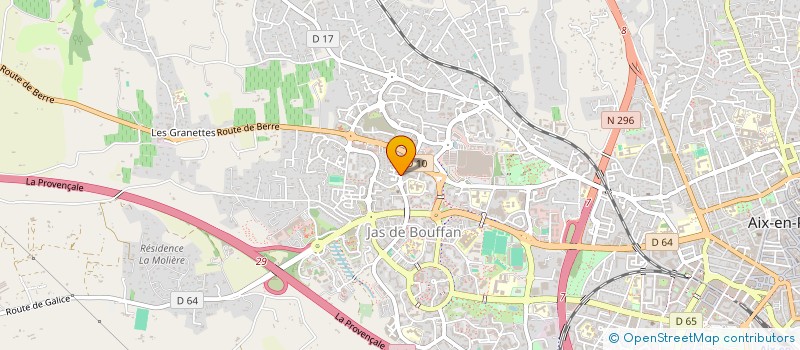 localisation de l'entreprise CED'AIX 13 à AIX-EN-PROVENCE