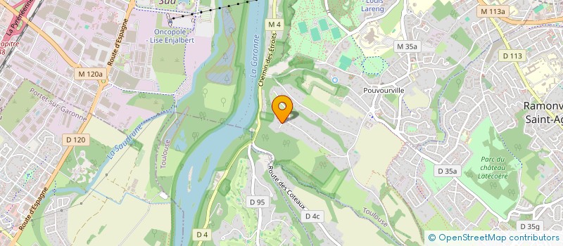 localisation de l'entreprise CED'AULINE à TOULOUSE